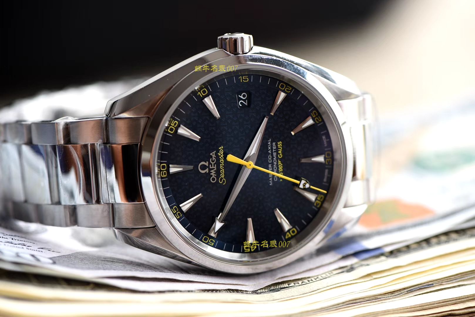 【视频评测VS 詹姆斯邦德007工艺新突破！升级V2 版本！顶级复刻高仿】欧米茄海马系列231.10.42.21.03.004腕表 / M368