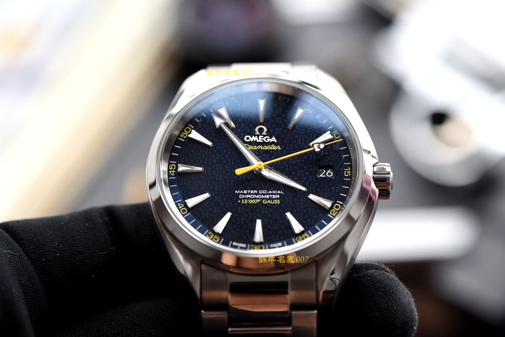 【视频评测VS 詹姆斯邦德007工艺新突破！升级V2 版本！顶级复刻高仿】欧米茄海马系列231.10.42.21.03.004腕表 / M368