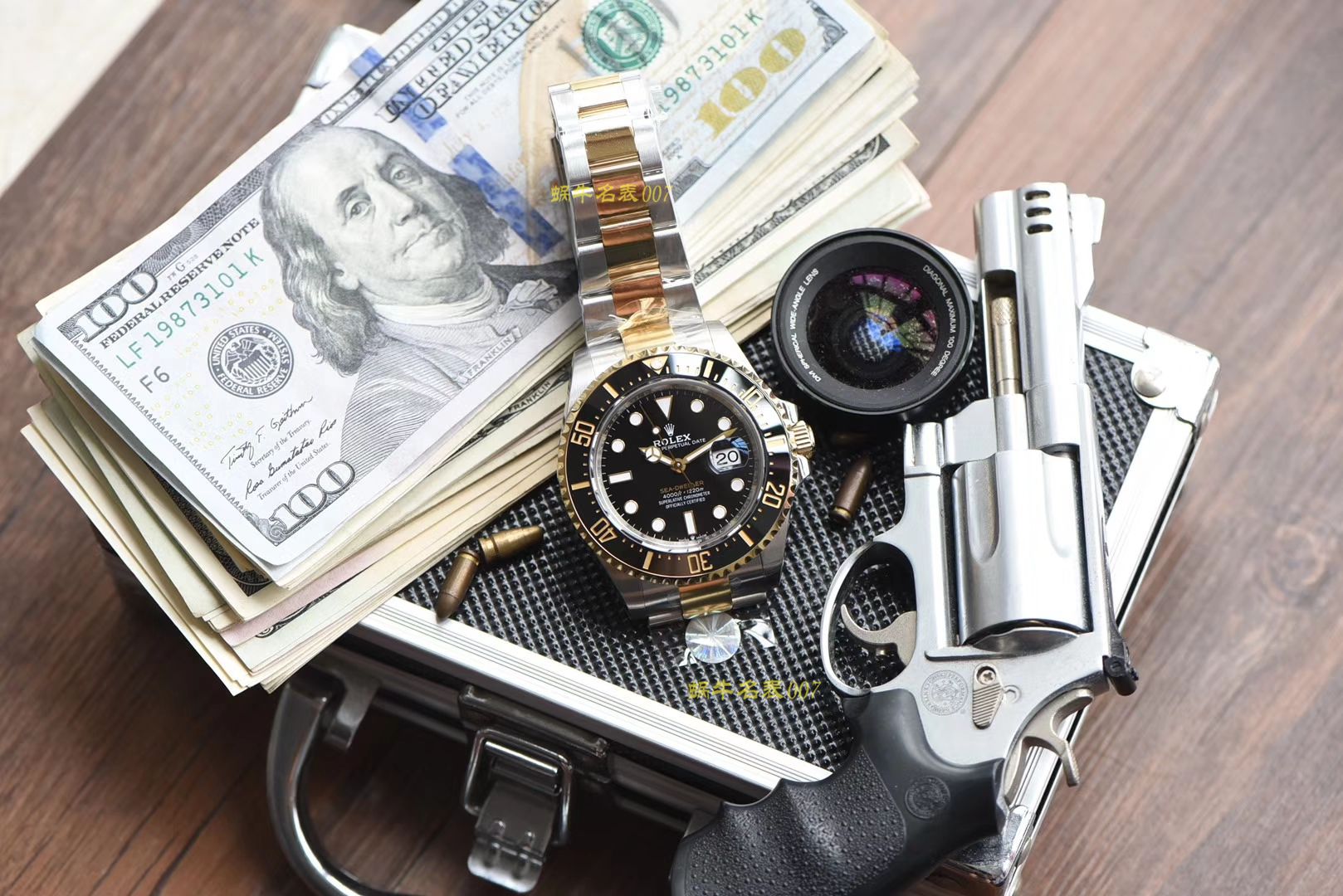 【AR厂一比一超A复刻高仿劳力士单黄间金鬼王最强副本】劳力士SEA-DEWLLER 126603海使型系列m126603-0001腕表 / R313