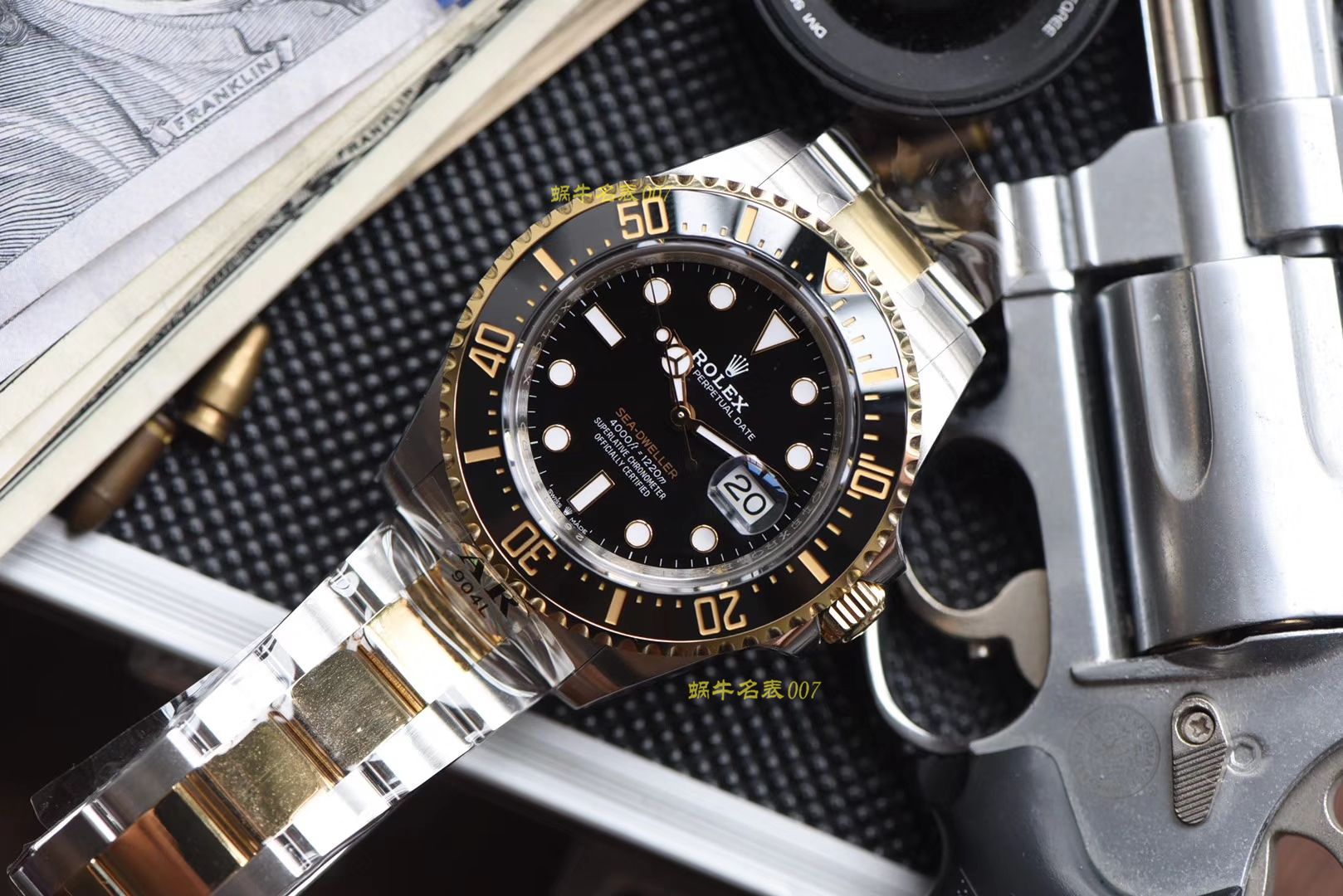 【AR厂一比一超A复刻高仿劳力士单黄间金鬼王最强副本】劳力士SEA-DEWLLER 126603海使型系列m126603-0001腕表 / R313