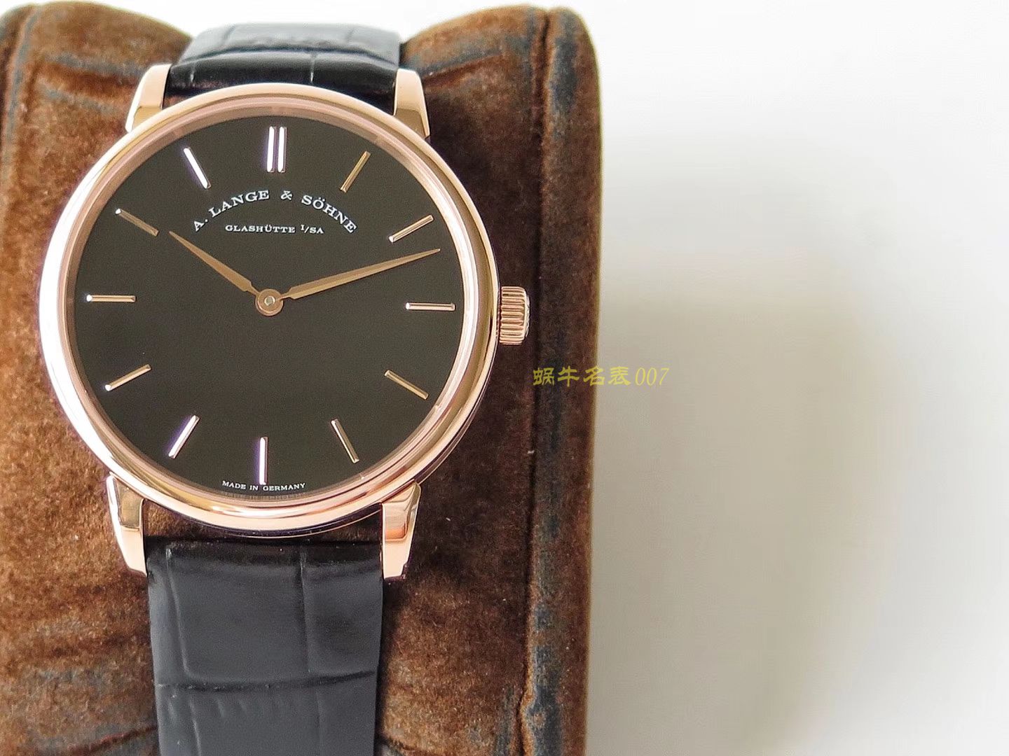 【SV一比一超A高仿手表】朗格SAXONIA系列211.033腕表（多面表盘可选） / LS016