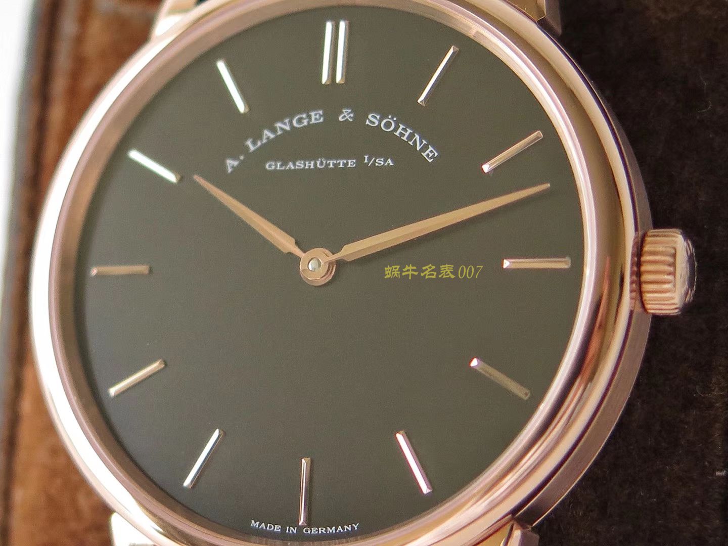 【SV一比一超A高仿手表】朗格SAXONIA系列211.033腕表（多面表盘可选） / LS016