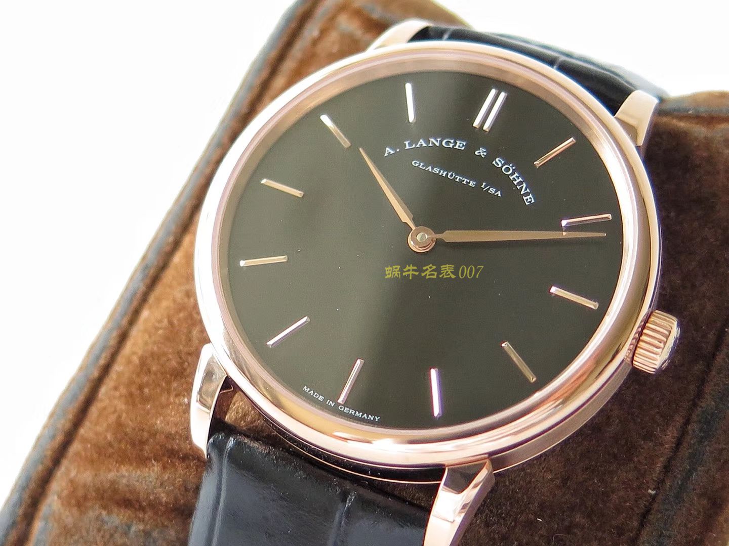 【SV一比一超A高仿手表】朗格SAXONIA系列211.033腕表（多面表盘可选） / LS016