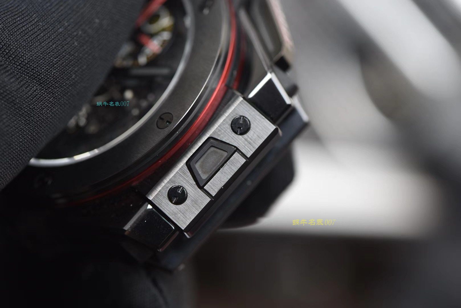 视频评测宇舶法拉利系列401.CX.0123.VR腕表一比一高仿【HBBV6最新力作‼️ Hublot  Ferrari Ceramic F11系列】 / YB062