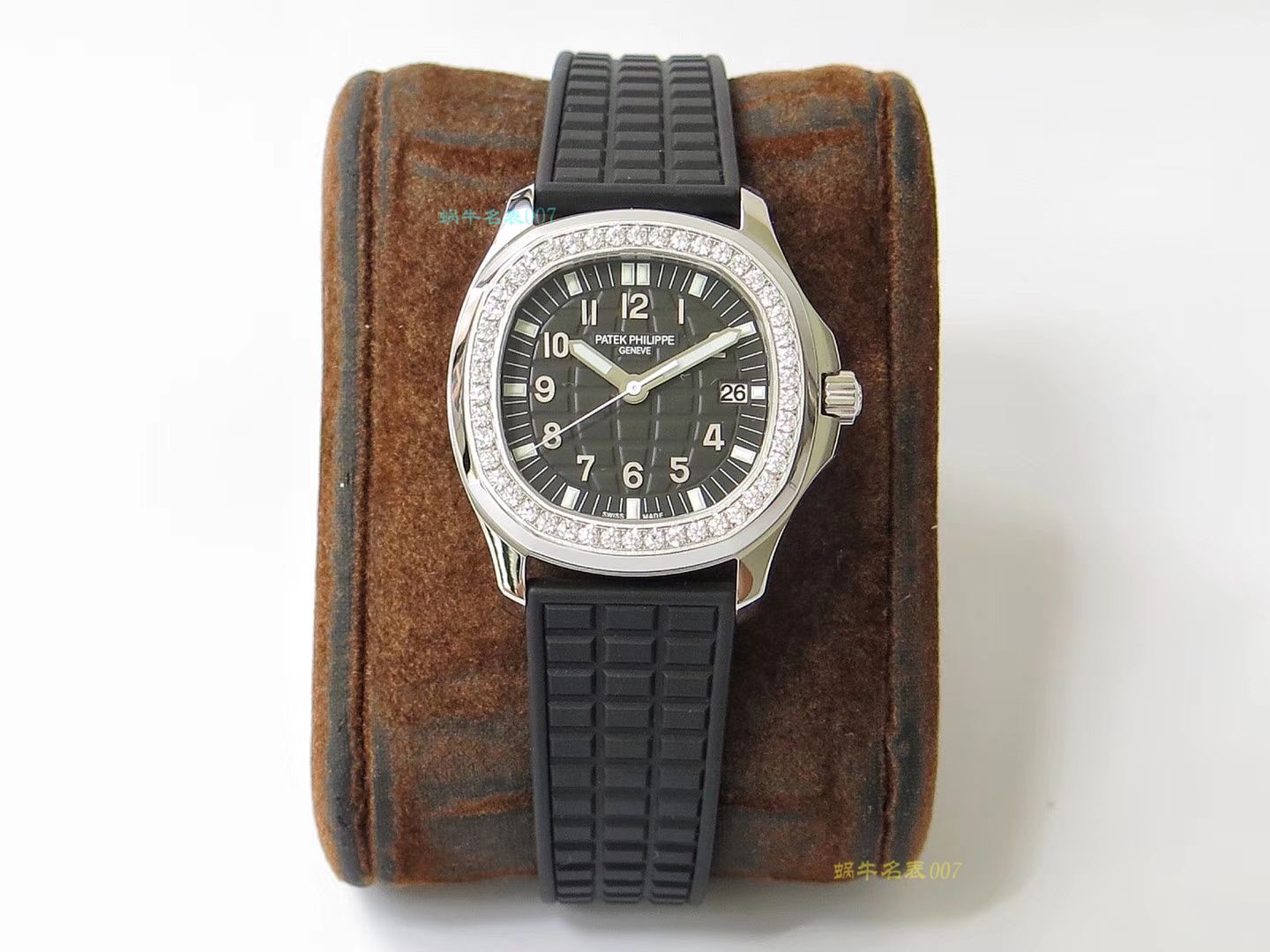 【PPF一比一超A高仿手表】百达翡丽AQUANAUT系列5067A-001 不锈钢腕表鹦鹉螺女装 / BD262