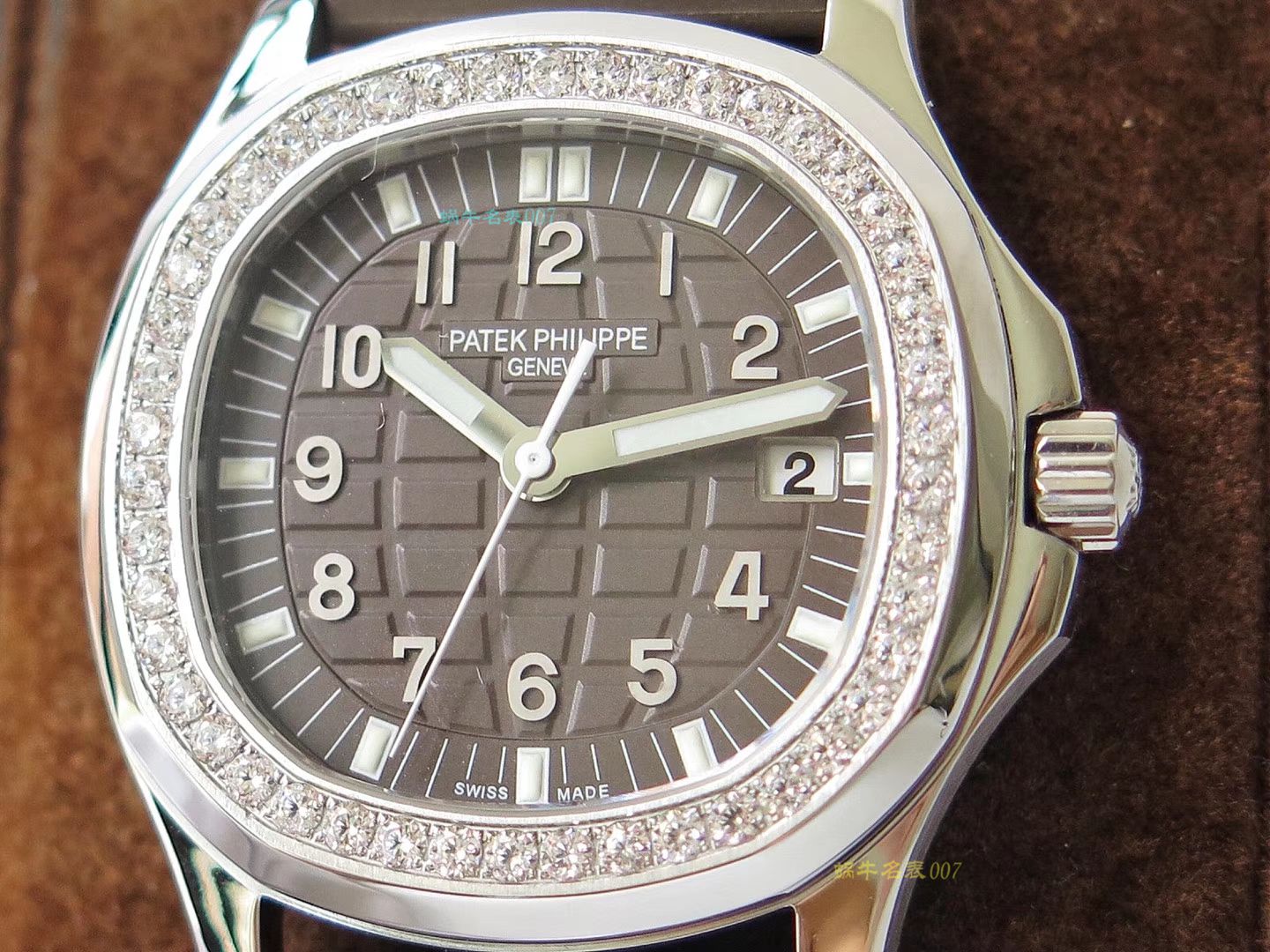 【PPF一比一顶级复刻高仿手表】PATEK PHILIPPE百达翡丽AQUANAUT系列5067A-023腕表女装 / BD261