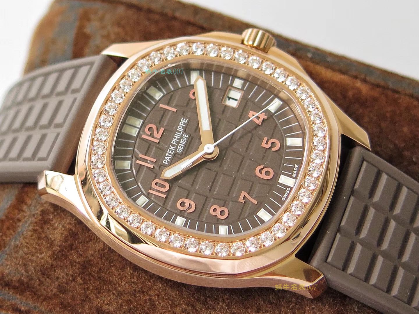 百达翡丽AQUANAUT系列5068R-001女士PATEK PHILIPPE腕表【PPF顶级复刻高仿手表】 / BD266