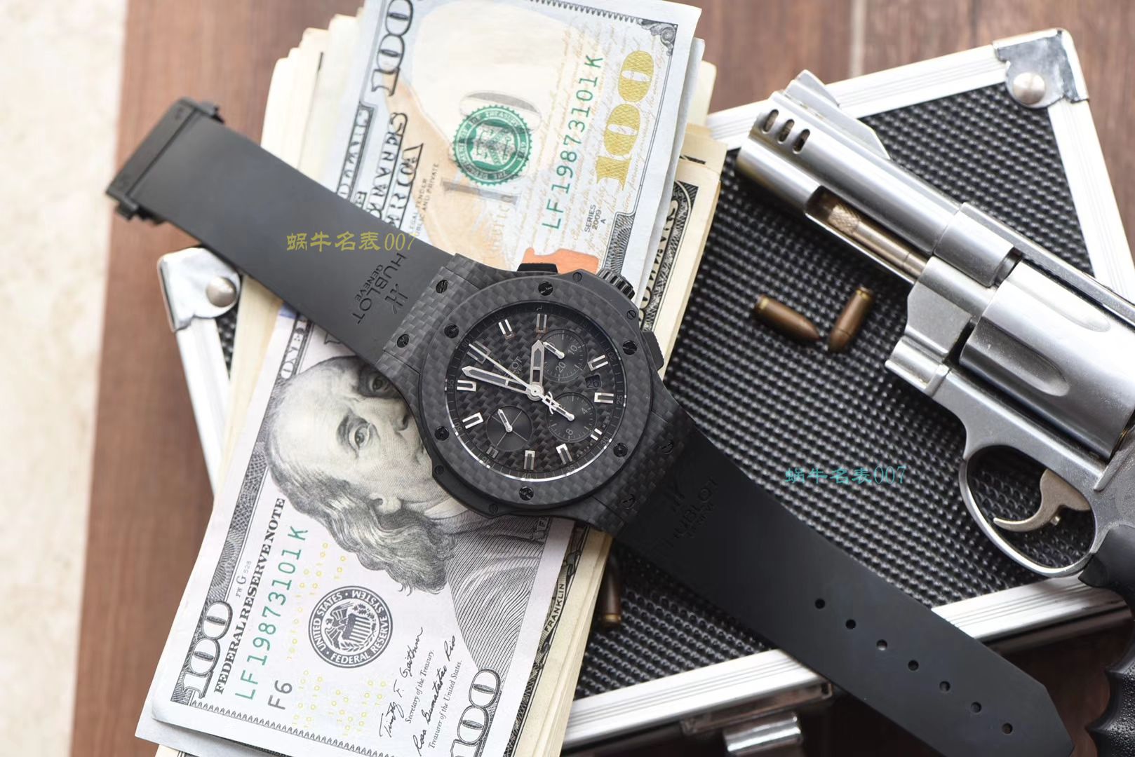 【视频评测V6厂一比一超A高仿宇舶碳纤维手表】HUBLOT宇舶系列301.QX.1724.RX腕表 / YB063