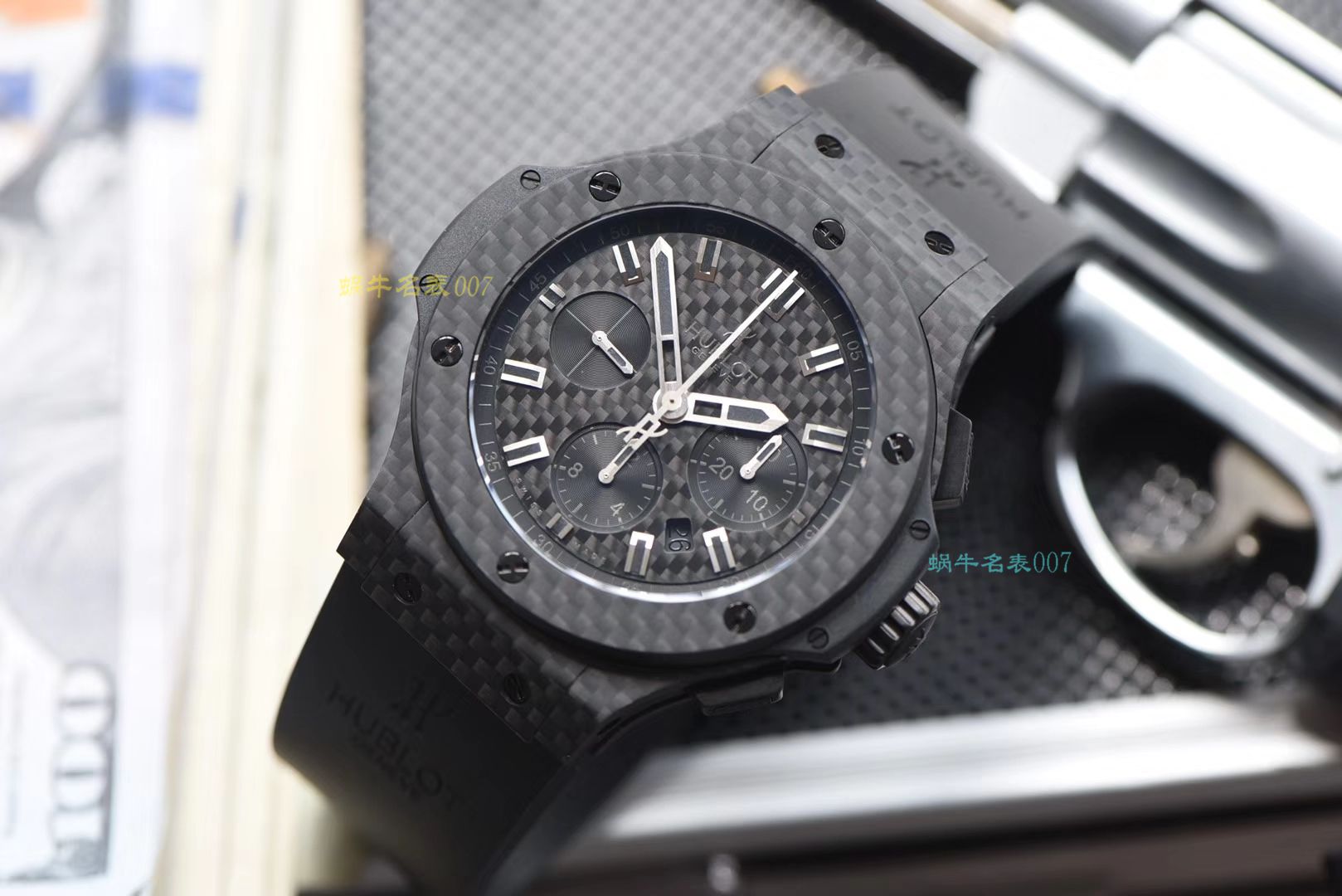 【视频评测V6厂一比一超A高仿宇舶碳纤维手表】HUBLOT宇舶系列301.QX.1724.RX腕表 / YB063
