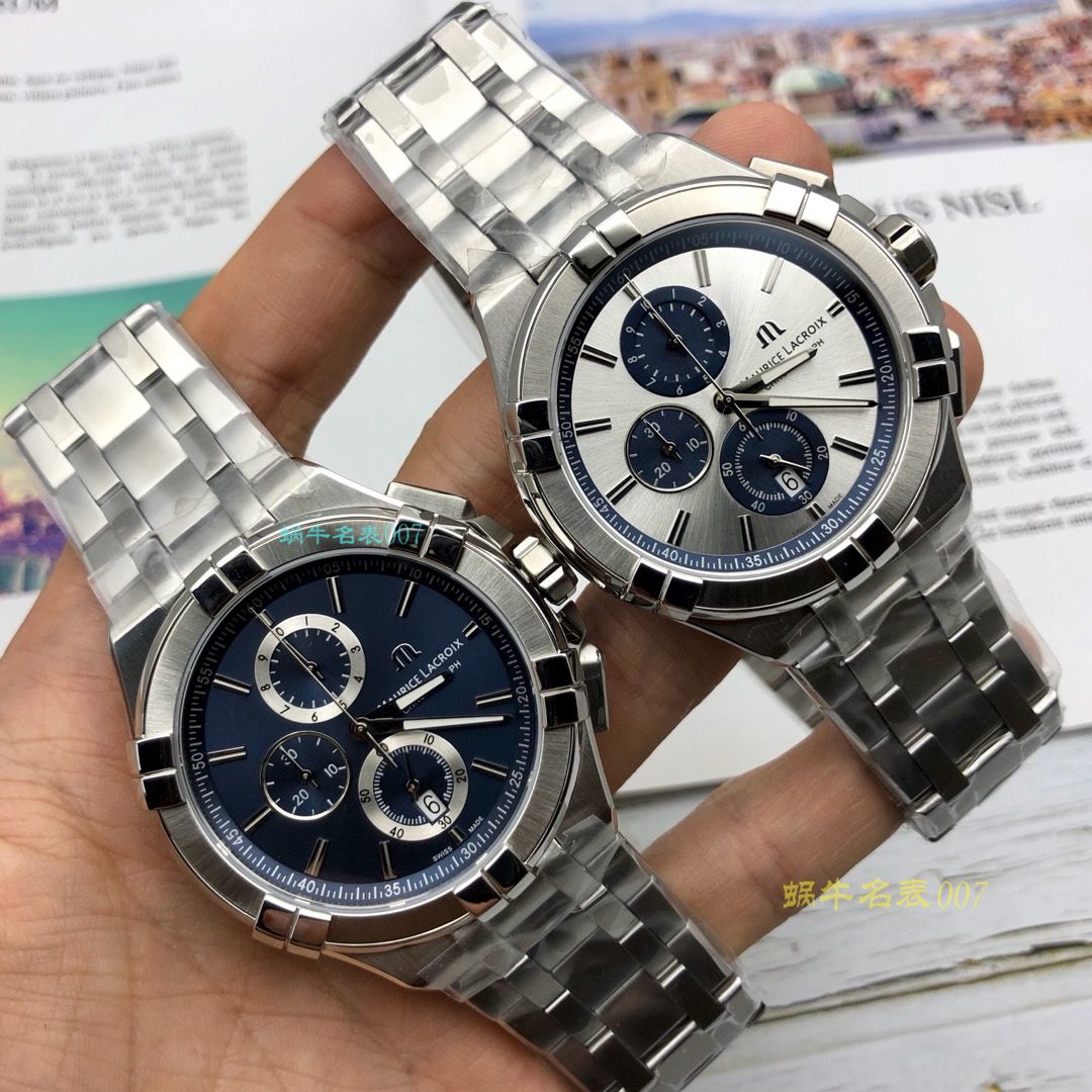 【渠道原单Maurice Lacroix】艾美AIKON系列A11018-SS002-430-1腕表 / AI07