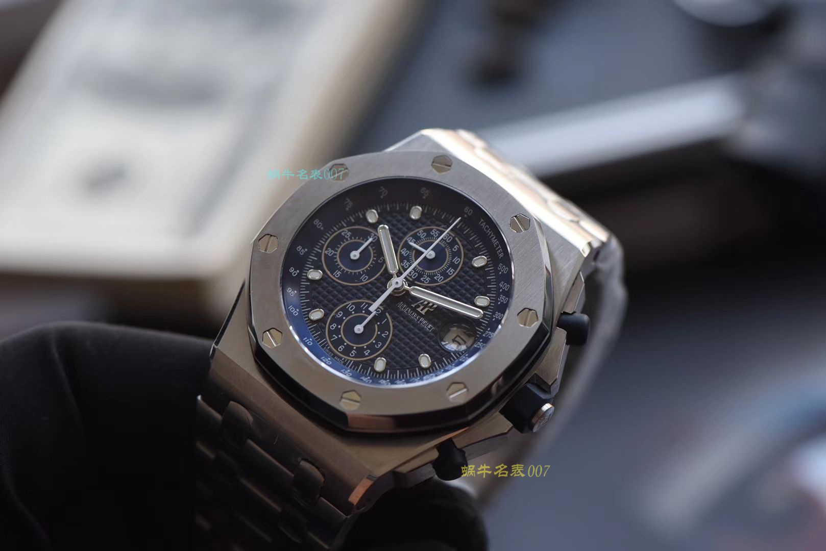 （视频评测）爱彼皇家橡树离岸型系列26237ST.OO.1000ST.01腕表【JF厂一比一顶级复刻高仿手表计时小钢炮】 / AP162