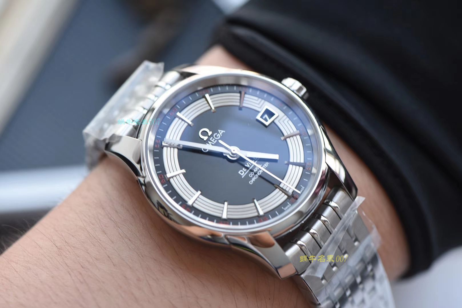 （视频评测）欧米茄碟飞复刻高仿431.30.41.21.01.001腕表【VS厂蝶飞侧透经典款黑面】 / M370