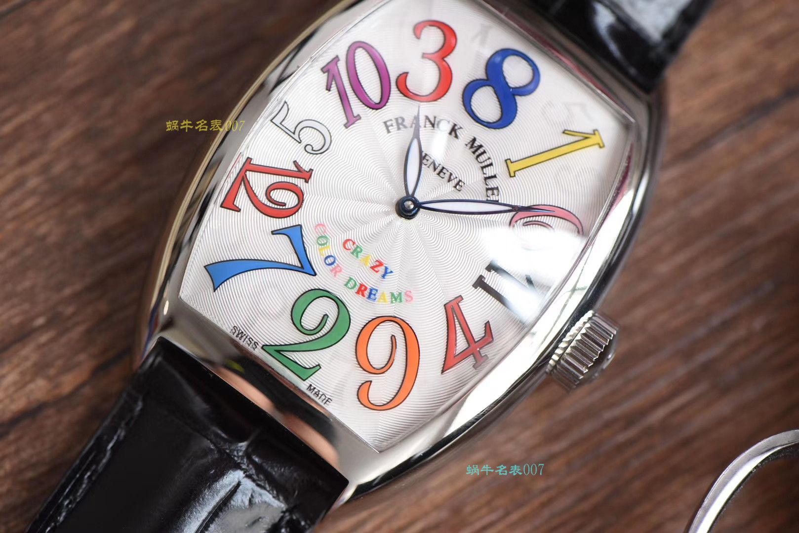【台湾厂超A精仿法兰克穆勒手表】Franck Muller法穆兰CRAZY HOURS 系列8880 CH COL DRM腕表 / FL037