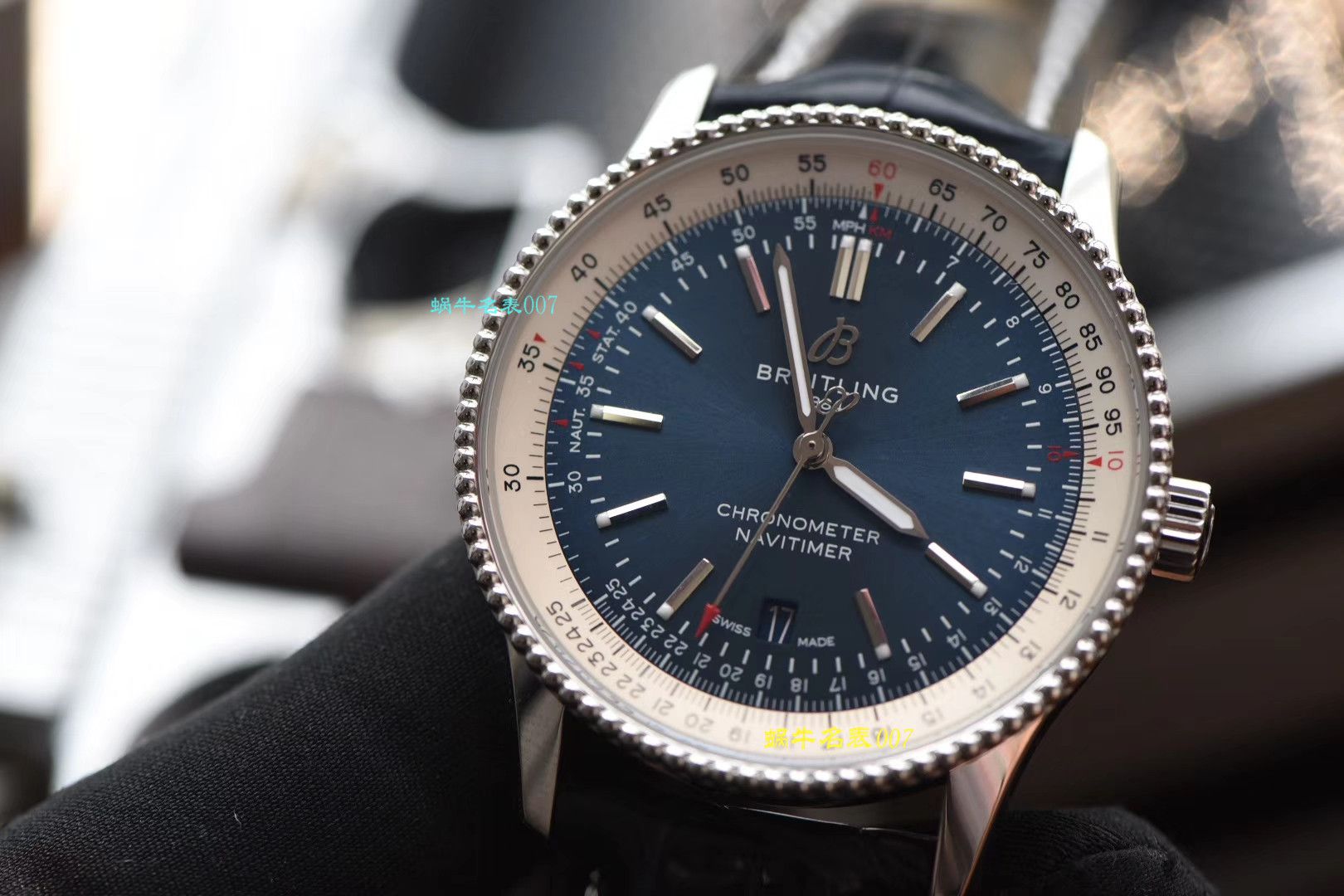 【渠道原单】百年灵航空计时1系列A17326211C1P3（蓝面）腕表 / BL099
