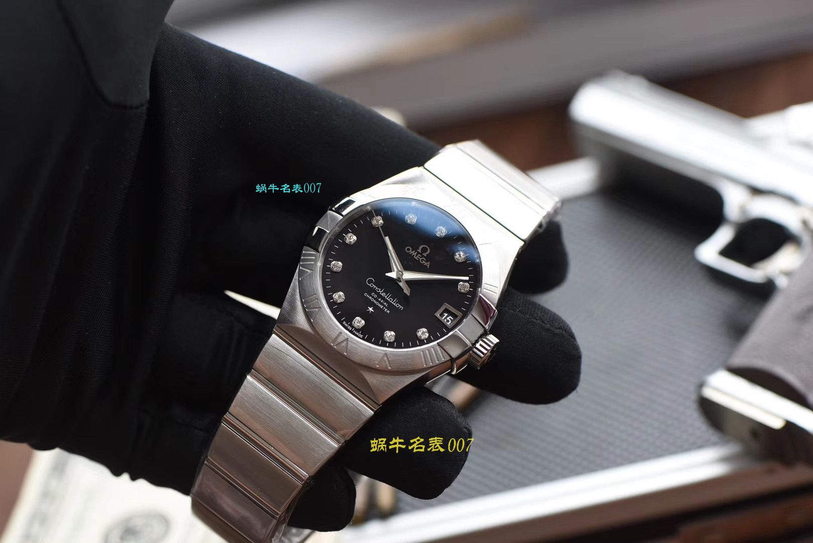 【视频评测VS厂一比一精仿星座】欧米茄星座顶级复刻123.10.38.21.51.001腕表 / M383