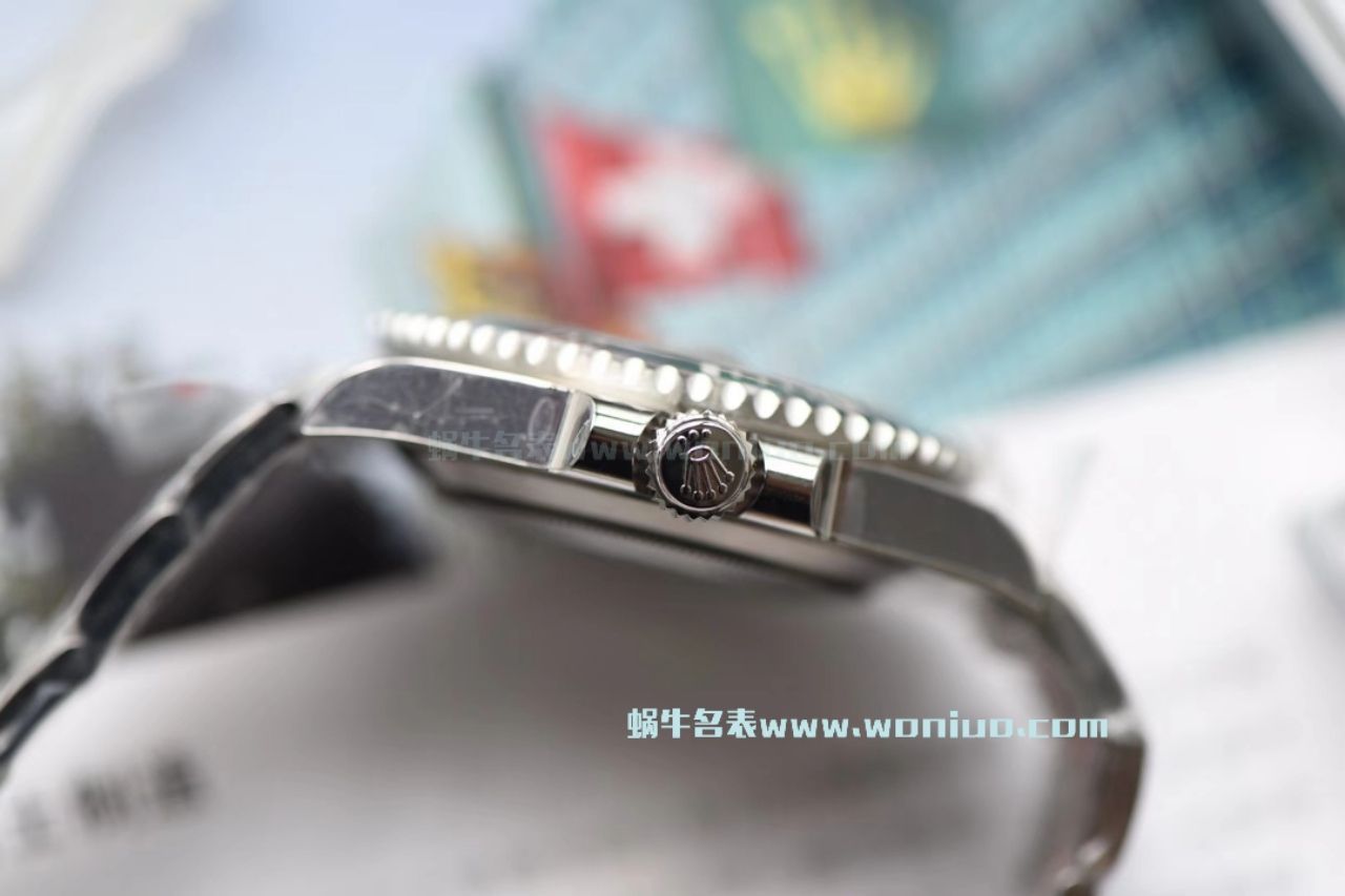 【哪里能买到好的瑞士复刻表】视频评测NOOB厂迄今为止最强ROLEX绿水鬼～V9版本黑水鬼 / FK07