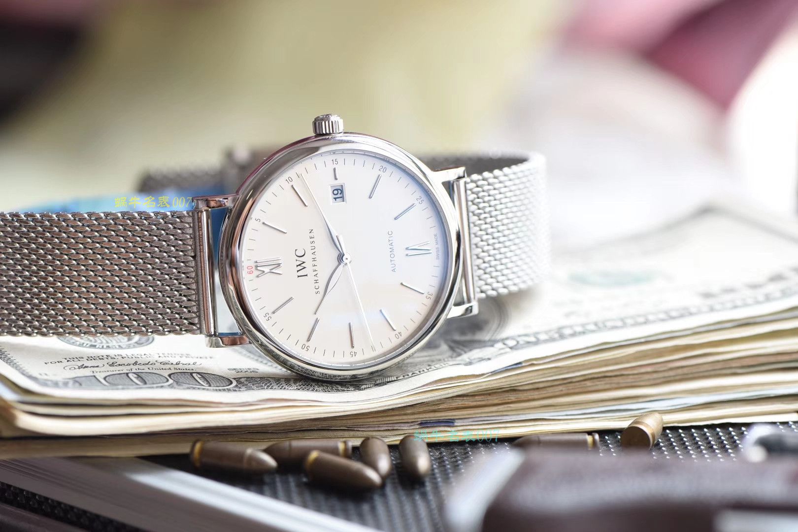 【顶级复刻手表价格】视频评测IWC万国表高仿柏涛菲诺系列IW356505腕表 