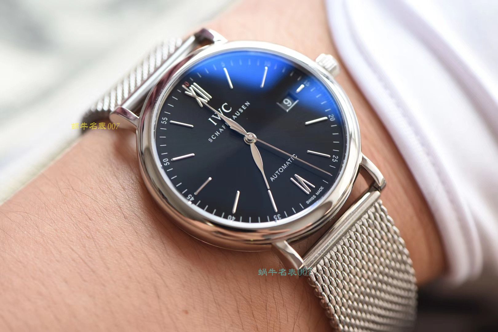【顶级复刻版手表价格】视频评测IWC万国表柏涛菲诺顶级复刻高仿IW356506腕表 / WG358