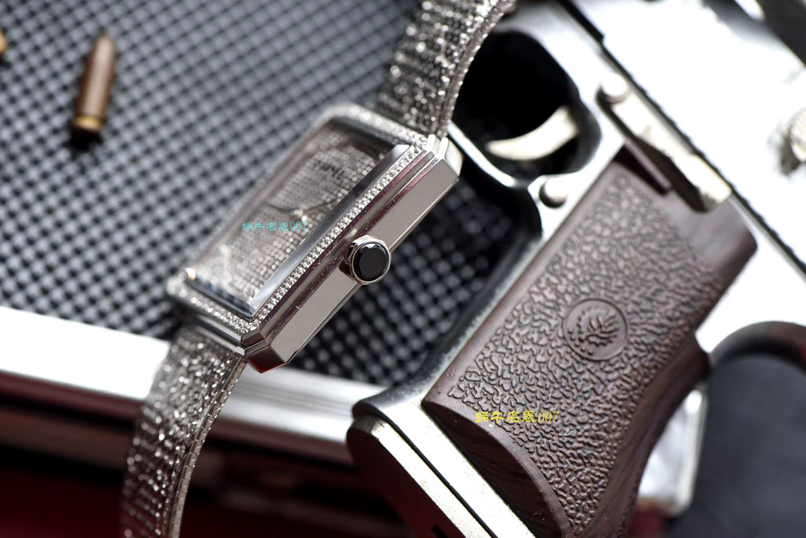 【复刻手表哪家好】香奈儿BOY · FRIEND系列BOY∙FRIEND TWEED女士腕表TWEED斜纹软呢钢带多面可选 / X51