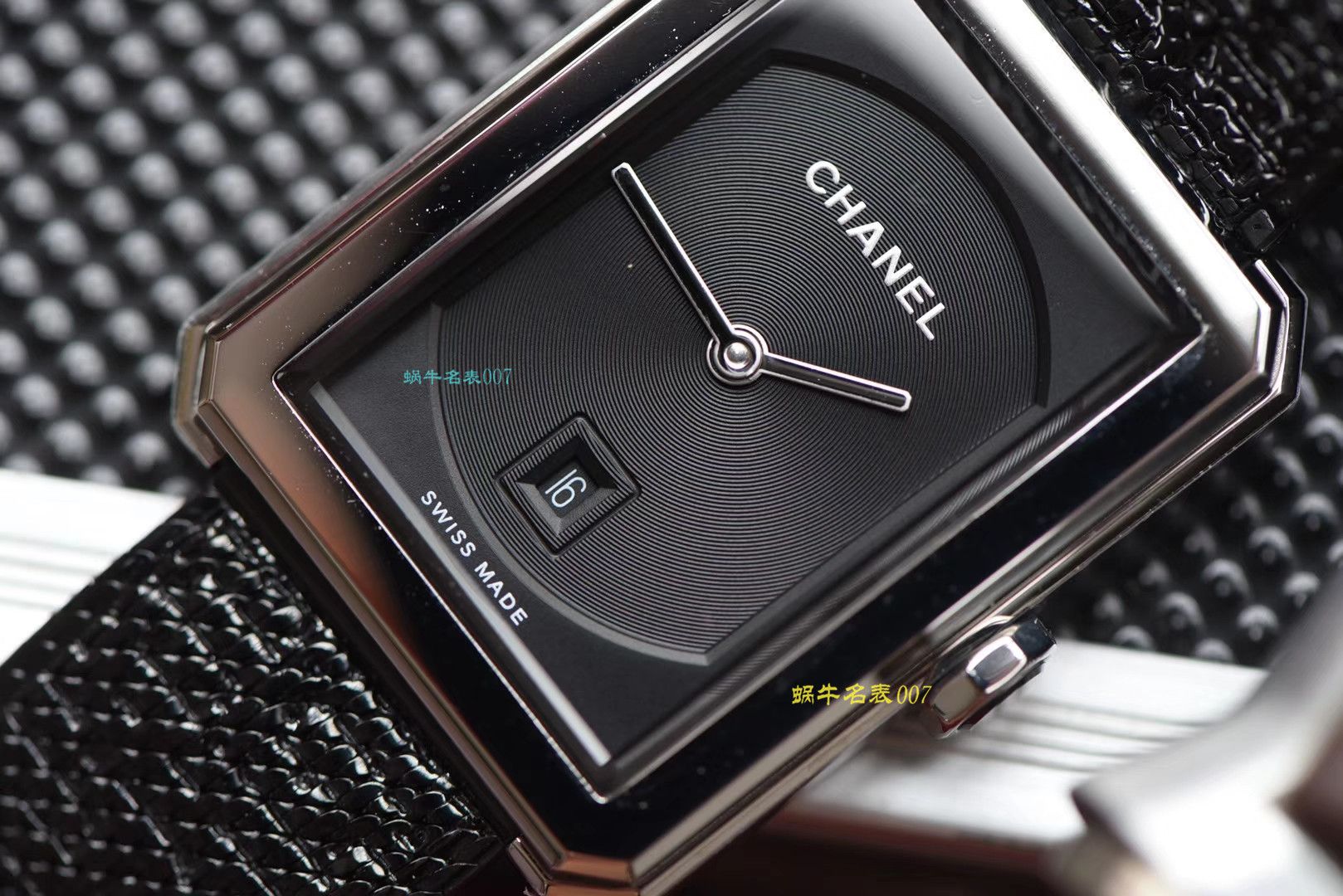 【复刻手表哪家好】香奈儿BOY · FRIEND系列BOY∙FRIEND TWEED女士腕表TWEED斜纹软呢钢带多面可选 / X51