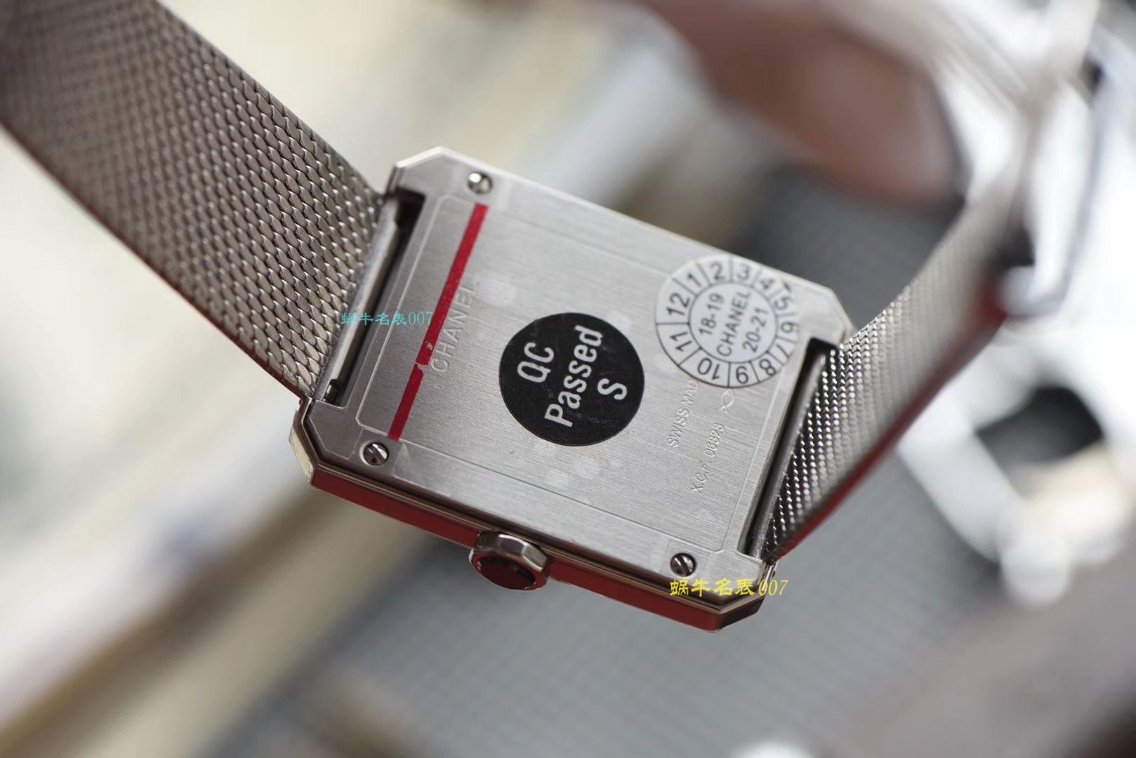 【复刻手表哪家好】香奈儿BOY · FRIEND系列BOY∙FRIEND TWEED女士腕表TWEED斜纹软呢钢带多面可选 / X51