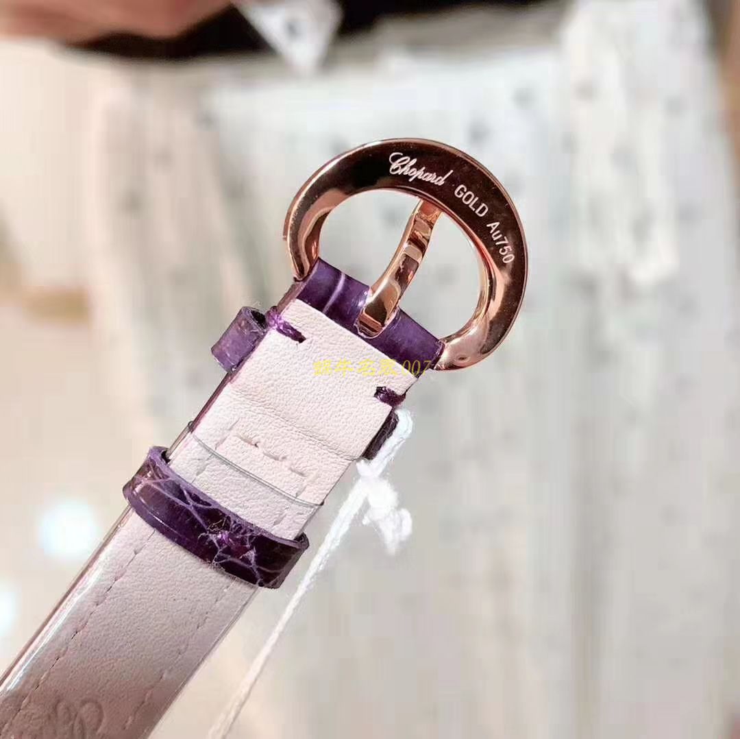 【萧邦快乐钻石手表复刻高仿表】萧邦HAPPY DIAMONDS系列275362-5001腕表女装 / XB018