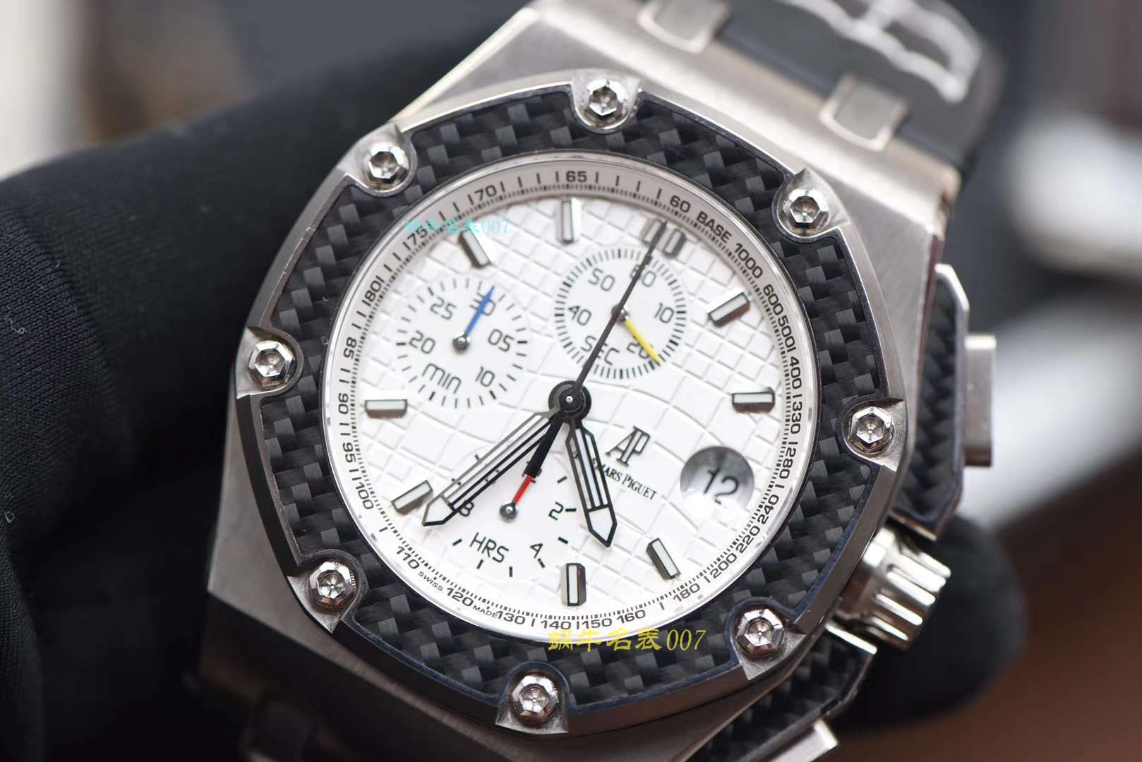 【jf厂手表官网是真的吗】视频评测爱彼千禧复刻高仿26030IO.OO.D001IN.01约翰保罗蒙托亚机械男表 / AP163