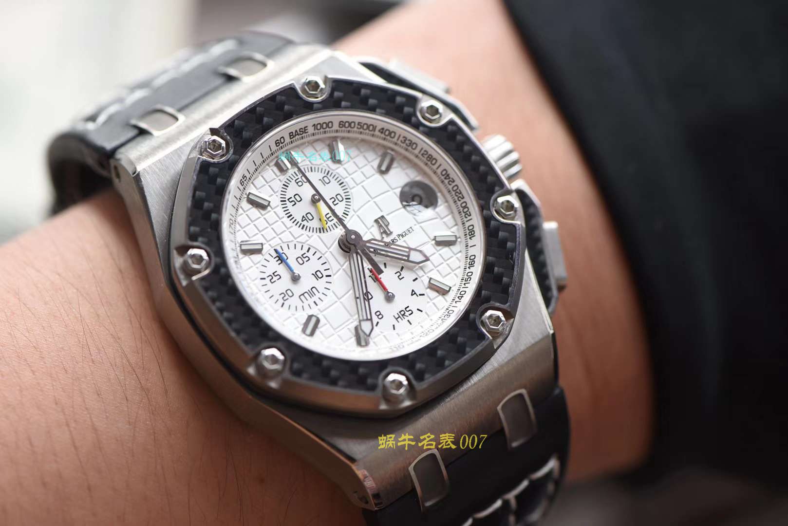 【jf厂手表官网是真的吗】视频评测爱彼千禧复刻高仿26030IO.OO.D001IN.01约翰保罗蒙托亚机械男表 / AP163