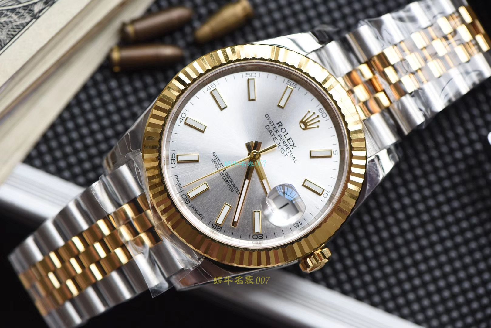 【仿劳力士机械表男表价格】视频评测DJ厂劳力士日志型高仿m126333-0016，m126333-0012，m126333-0010腕表 / R323