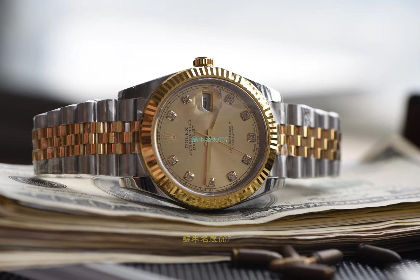 【仿劳力士机械表男表价格】视频评测DJ厂劳力士日志型高仿m126333-0016，m126333-0012，m126333-0010腕表 / R323