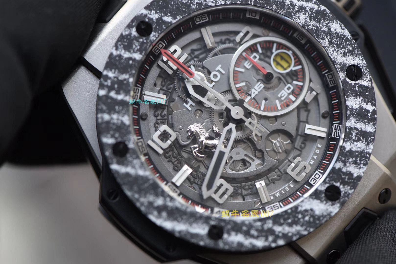 【视频评测v6厂官网手表】宇舶 FERRARI法拉利系列401.NJ.0123.VR腕表（手表复刻版是什么意思） / YB069