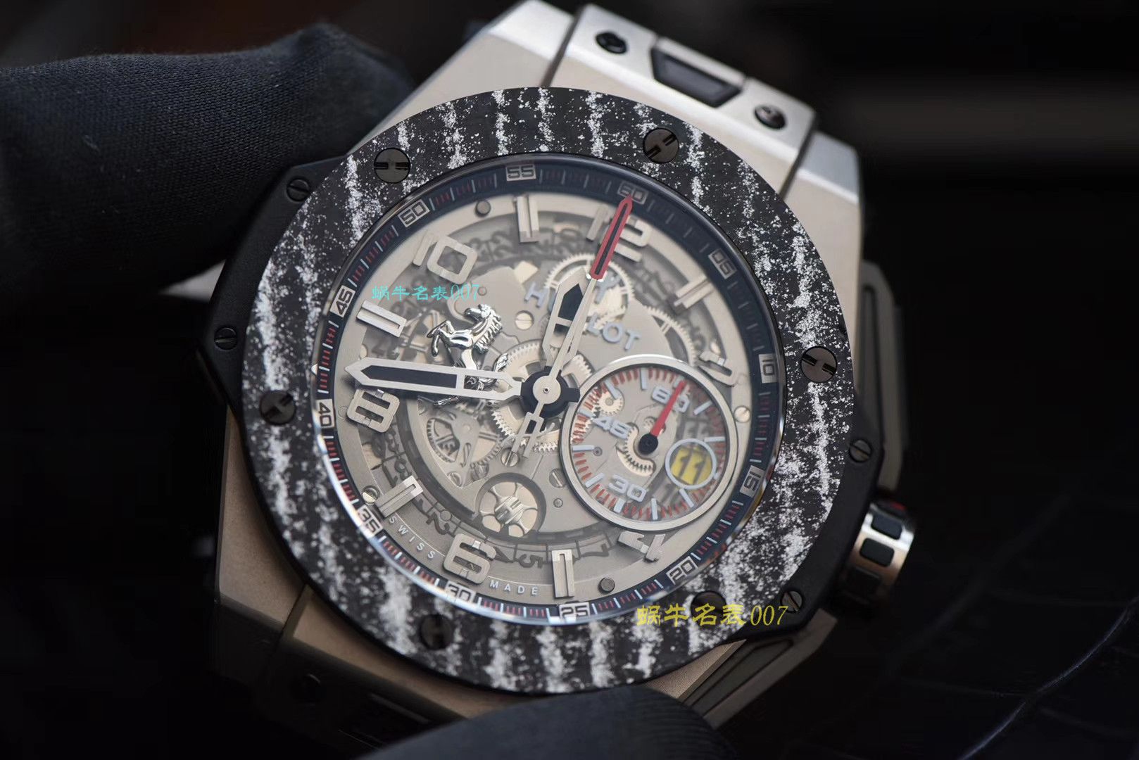 【视频评测v6厂官网手表】宇舶 FERRARI法拉利系列401.NJ.0123.VR腕表（手表复刻版是什么意思） / YB069