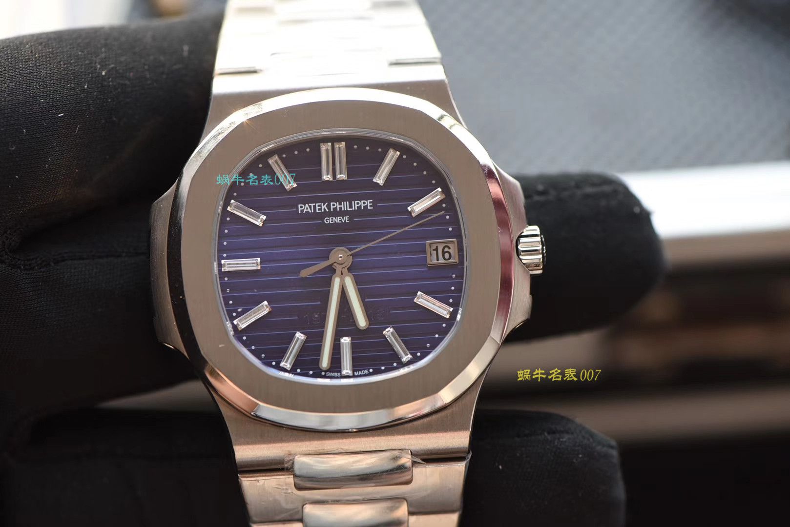 【PF一比一超A高仿手表】百达翡丽Nautilus系列 四十周年纪念腕表5711/1P-001 / BD215