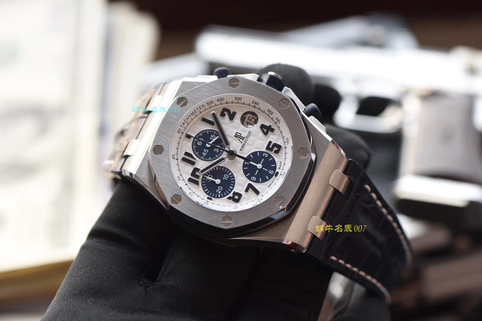 【JF厂超A高仿手表】爱彼皇家橡树离岸型系列代号海军26170ST.OO.D305CR.01腕表 / AP068