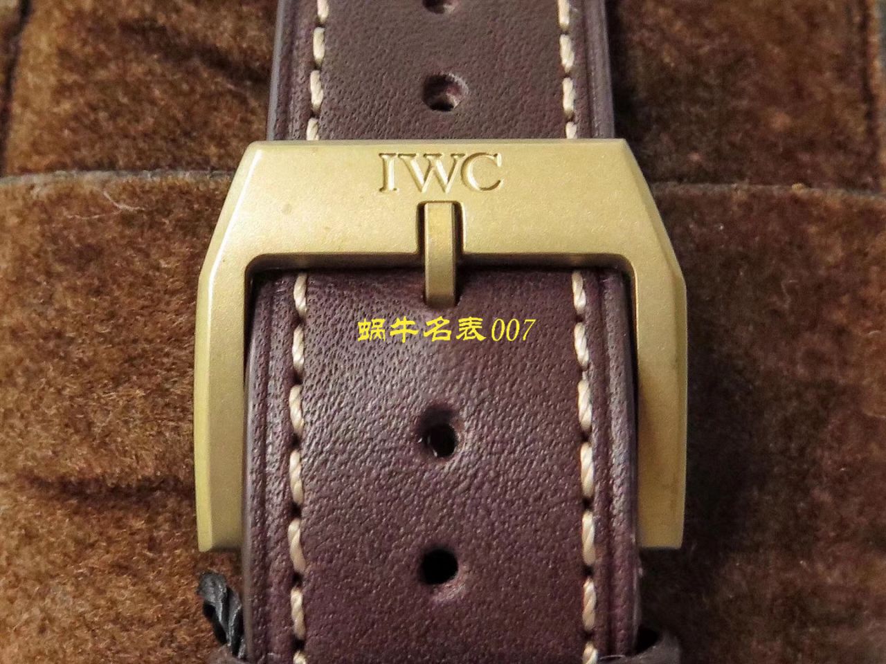 【ZF厂顶级IWC复刻表】万国表飞行员高仿IW387902腕表 / WG380