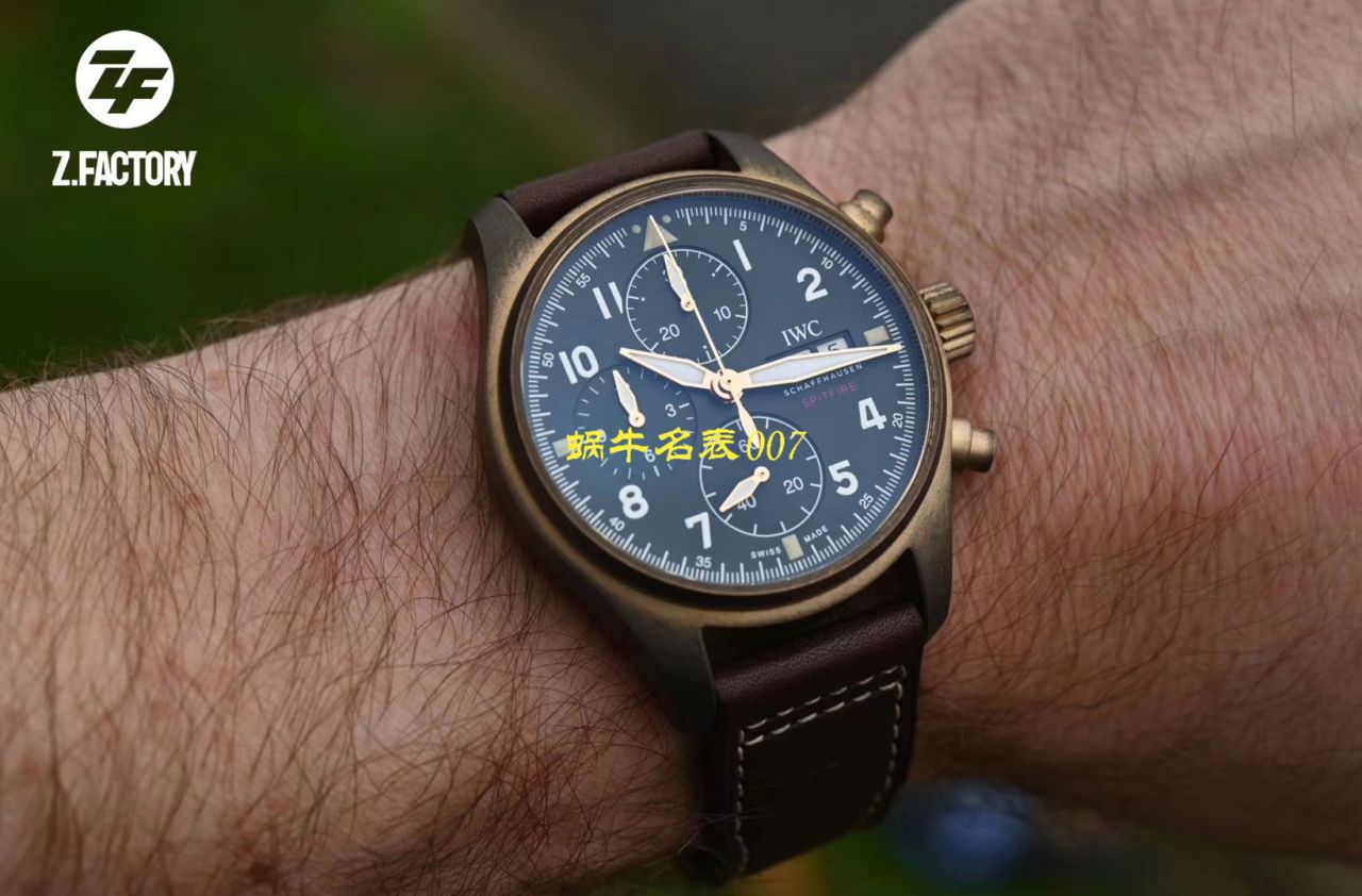 【ZF厂顶级IWC复刻表】万国表飞行员高仿IW387902腕表 / WG380