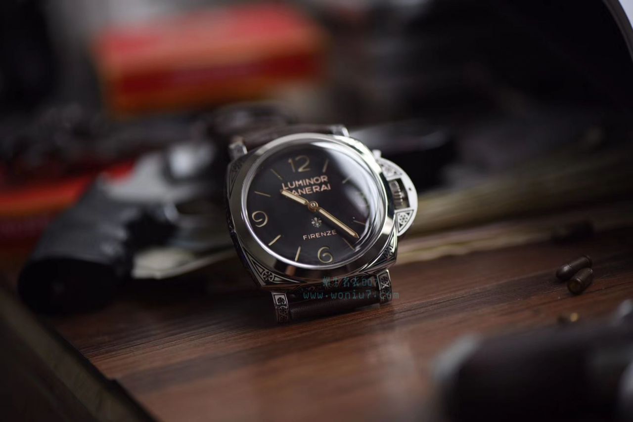 【视频评测V9厂Panerai复刻高仿手表】沛纳海LUMINOR系列 PAM00972 Firenze腕表 / V9PAM00972