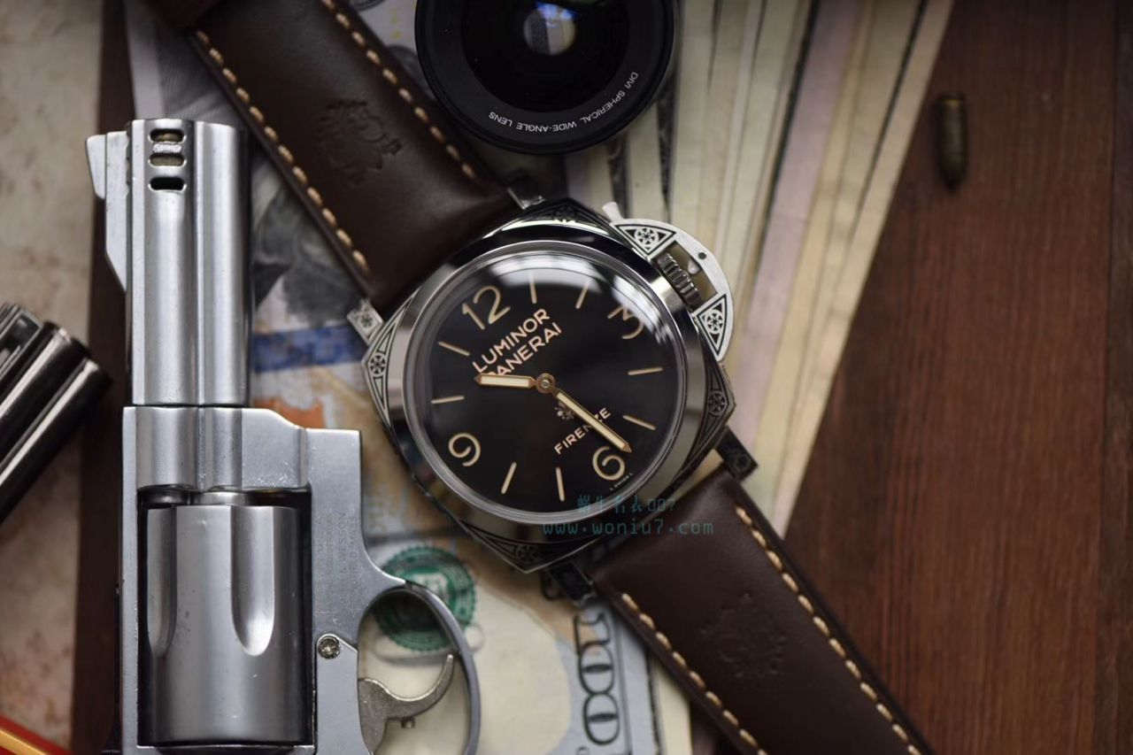 【视频评测V9厂Panerai复刻高仿手表】沛纳海LUMINOR系列 PAM00972 Firenze腕表 / V9PAM00972