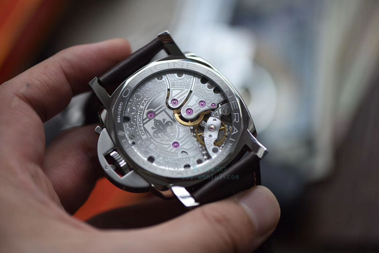 【视频评测V9厂Panerai复刻高仿手表】沛纳海LUMINOR系列 PAM00972 Firenze腕表 / V9PAM00972