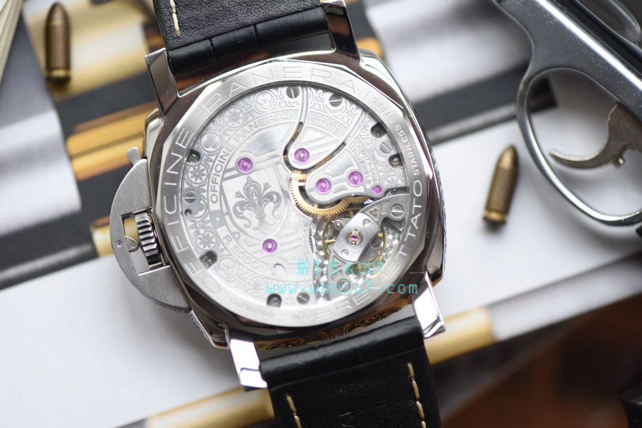 【视频评测V9厂Panerai复刻高仿手表】沛纳海LUMINOR系列 PAM00972 Firenze腕表 / V9PAM00972