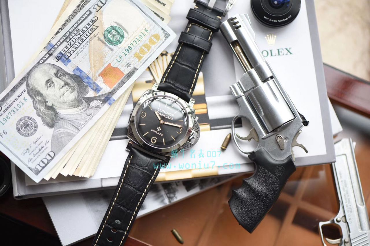 【视频评测V9厂Panerai复刻高仿手表】沛纳海LUMINOR系列 PAM00972 Firenze腕表 / V9PAM00972