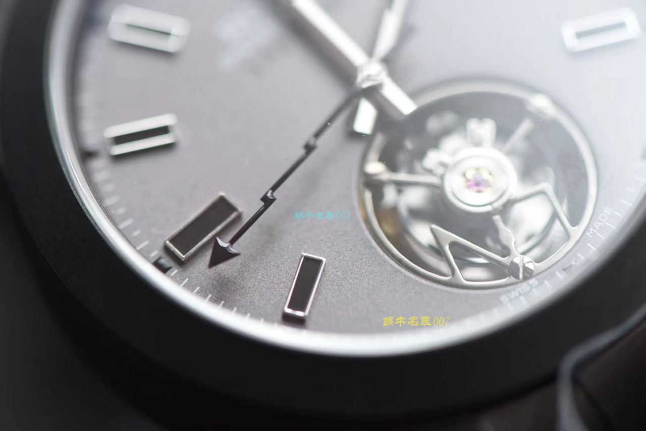 JB厂出品劳力士Label Noir合作开发116400闪电针的数据进行开发蚝式第一枚劳力士顶级复刻高仿陀飞轮腕表 / R361