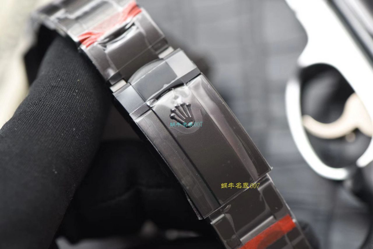 JB厂出品劳力士Label Noir合作开发116400闪电针的数据进行开发蚝式第一枚劳力士顶级复刻高仿陀飞轮腕表 / R361