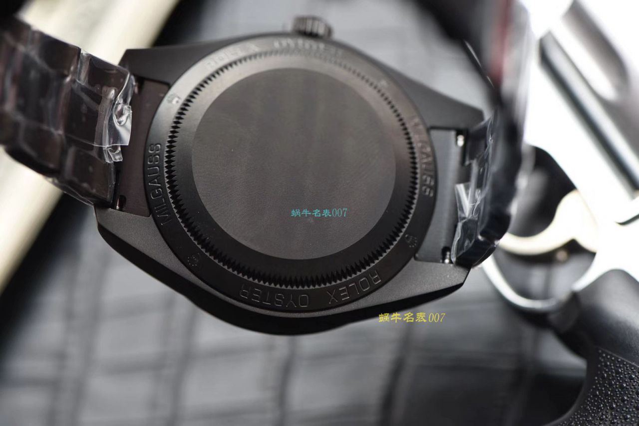 JB厂出品劳力士Label Noir合作开发116400闪电针的数据进行开发蚝式第一枚劳力士顶级复刻高仿陀飞轮腕表 / R361