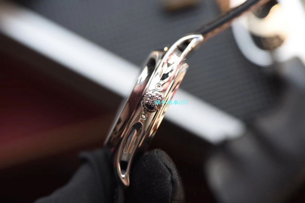 【GR厂复刻高仿百达翡丽手表价格】PATEK PHILIPPE复杂功能计时系列5205G-001 白金腕表 / BD272