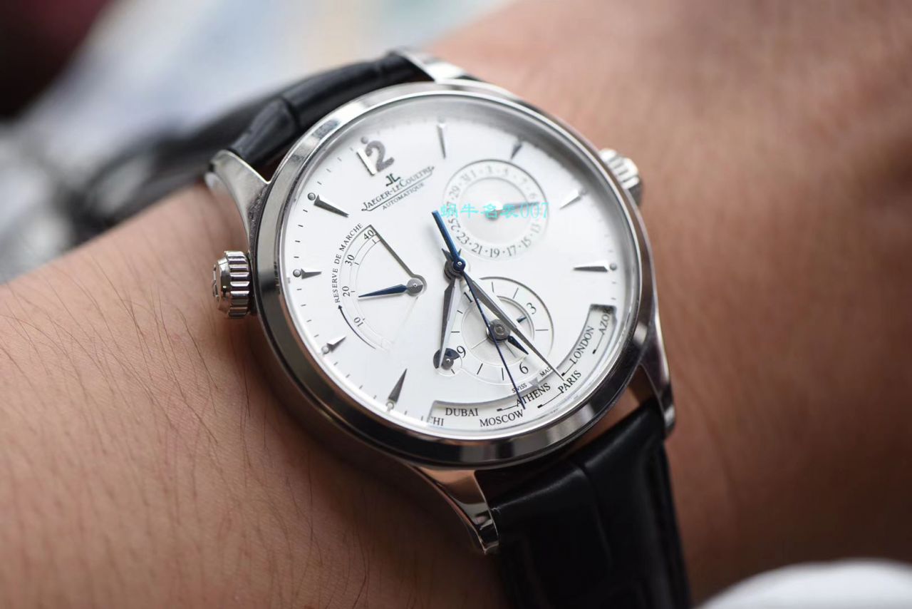 【ZF厂复刻高仿手表价格】积家大师系列地理学家Q1428421腕表 / JJ151
