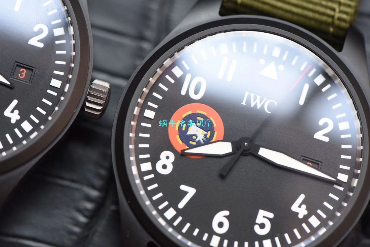 【M+万国复刻手表】IWC萬 國 IW32409 TOPGUN SFTI 高仿海軍空戰部隊飛行員特別紀念腕錶 / M379