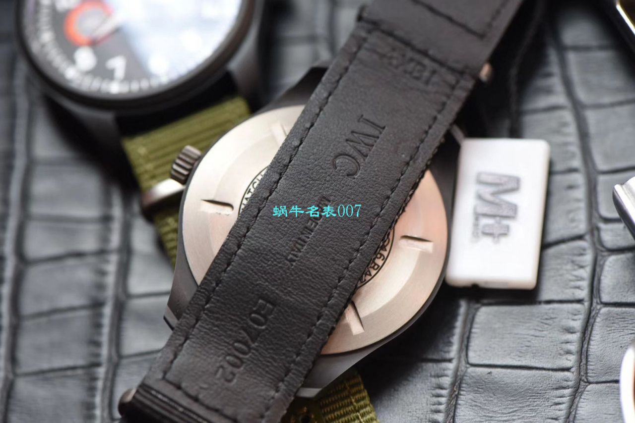 【M+万国复刻手表】IWC萬 國 IW32409 TOPGUN SFTI 高仿海軍空戰部隊飛行員特別紀念腕錶 / M379