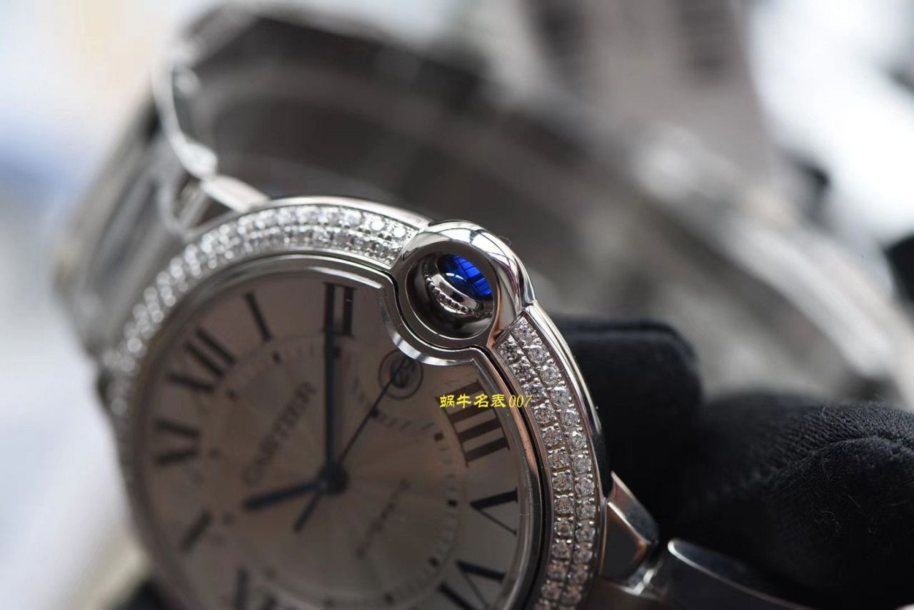 【V6厂官网CARTIER复刻高仿表】卡地亚蓝气球系列WE9009Z3钻圈腕表 / K222