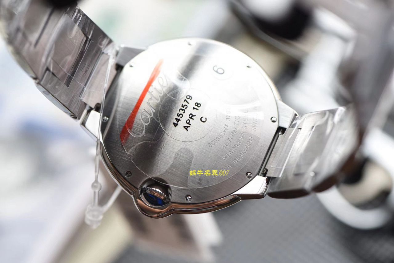 【V6厂官网CARTIER复刻高仿表】卡地亚蓝气球系列WE9009Z3钻圈腕表 / K222